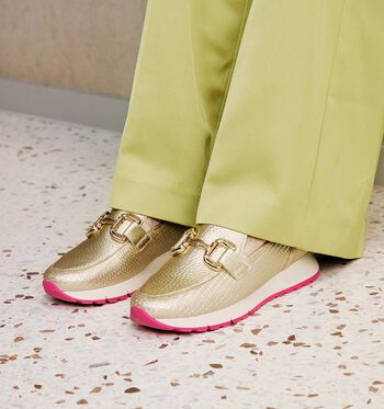 Gabor Comfort Chaussures plates Or