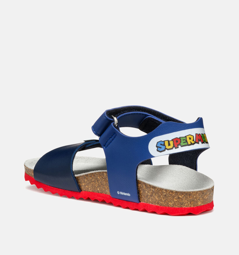 Geox Ghita Super Mario Sandales en Bleu pour garçons (356389)