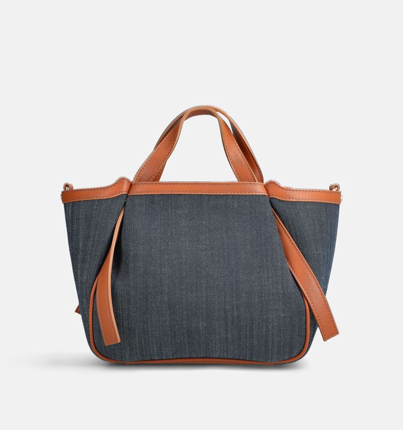 NeroGiardini Blauwe/Cognac Handtas voor dames (370624)