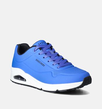 Skechers Memory Foam Sneakers Zwart/Wit/Cognac/Blauw/Rood/Groen/Grijs