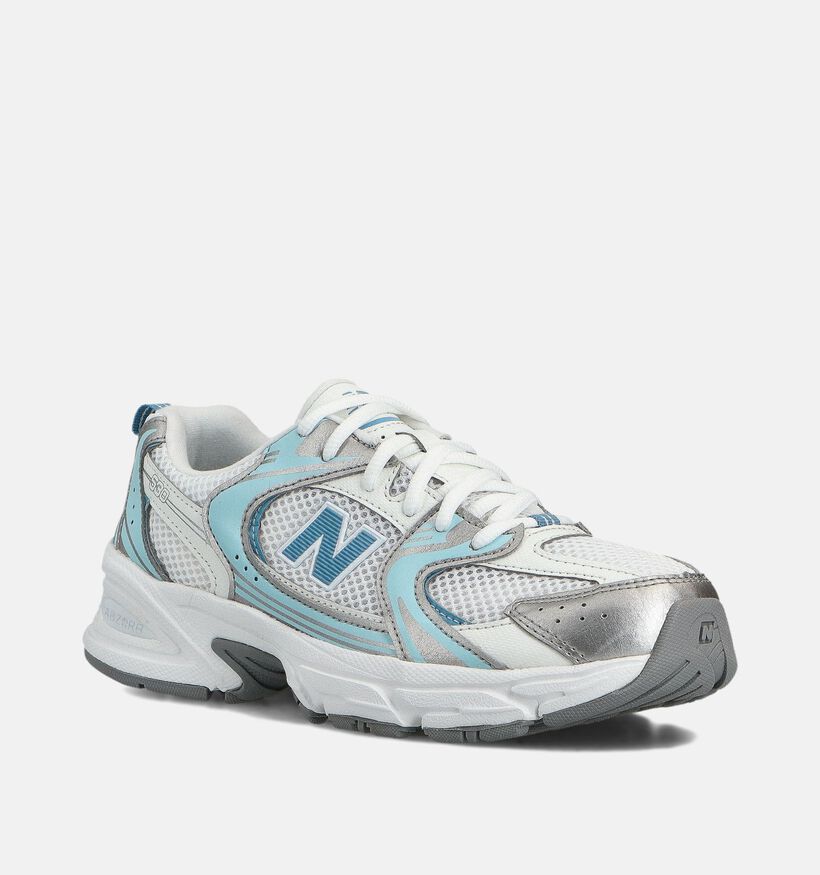 New Balance 530 Baskets basses en Bleu pour filles (365018) - pour semelles orthopédiques