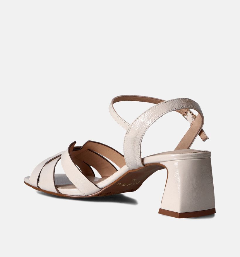 Tango Katya Ecru Sandalen met hak voor dames (362961)