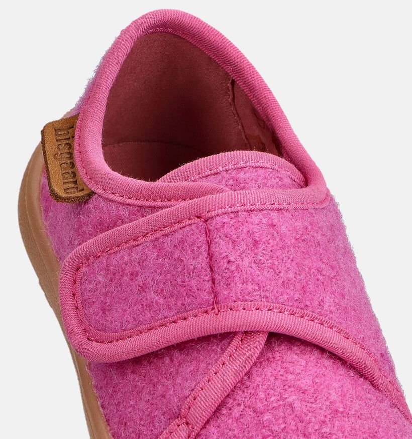 Bisgaard Deep Pink Roze Pantoffels voor meisjes (372374) - geschikt voor steunzolen