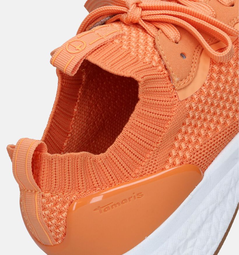 Tamaris Oranje Sneakers voor dames (335937) - geschikt voor steunzolen