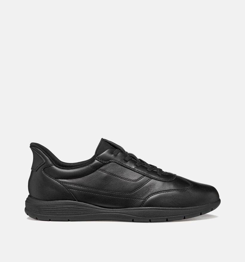 Geox Spherica Plus EC2 Baskets Slip-on en Noir pour hommes (368017) - pour semelles orthop&eacute;diques