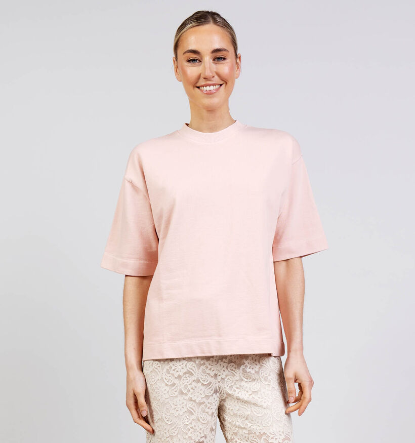 Desires Nia Sweat T-shirt en Rose pour femmes (370640)