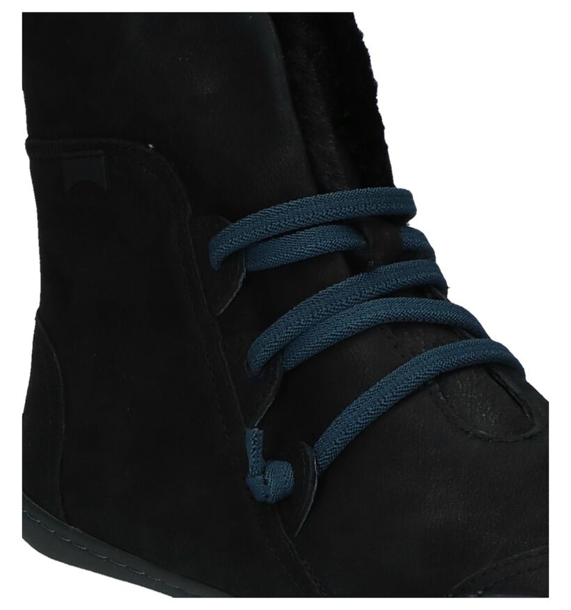 Camper Bottillons en Noir en nubuck (226168)