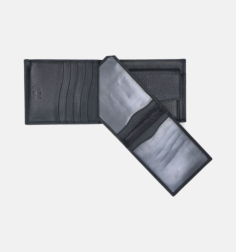 Crinkles Portefeuille en Noir pour hommes (349849)