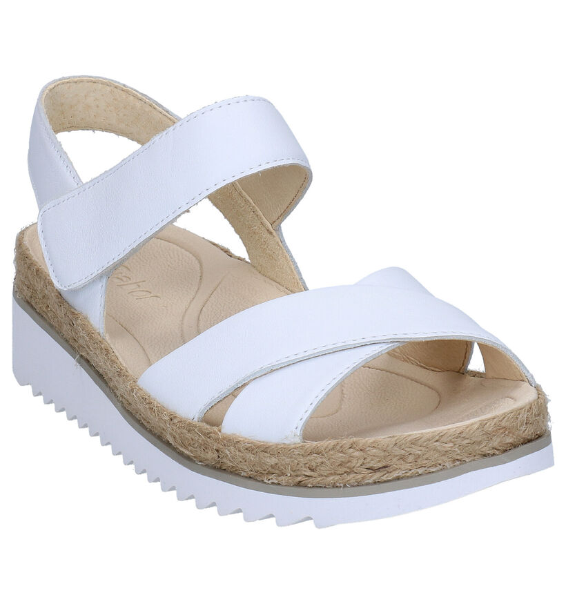 Gabor Best Fitting Sandales en Blanc en cuir (271620)