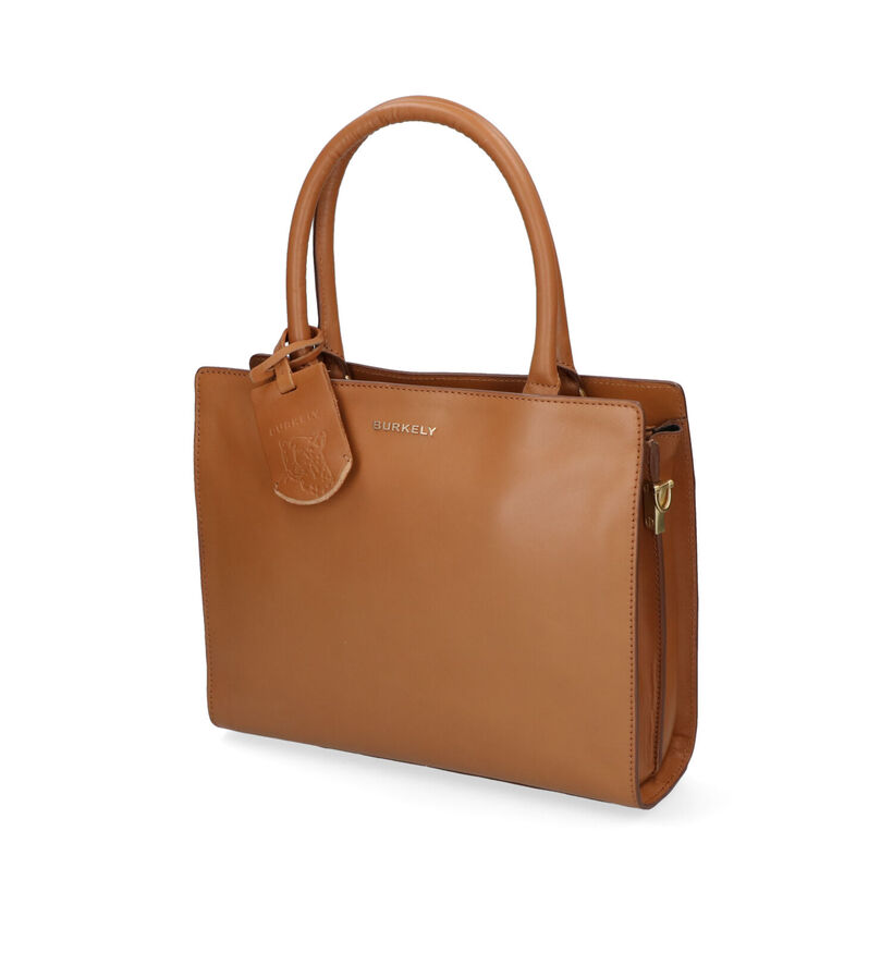 Burkely Parisian Paige Cognac Handtas in leer (309206)