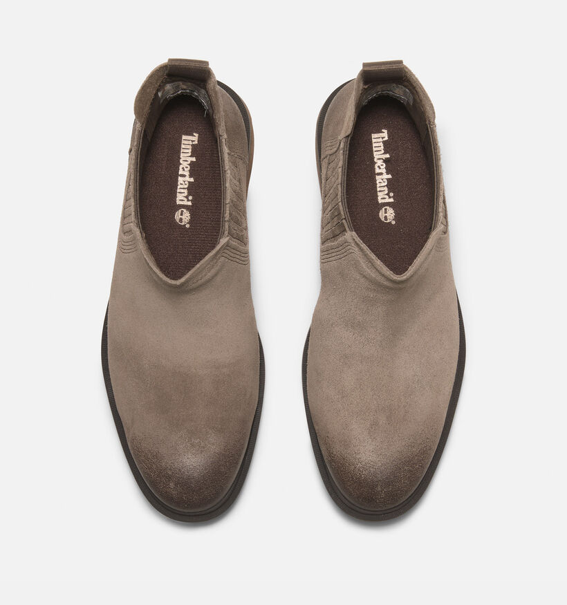 Timberland Brimfield Mid Chelsea boots en Marron pour femmes (346062) - pour semelles orthopédiques