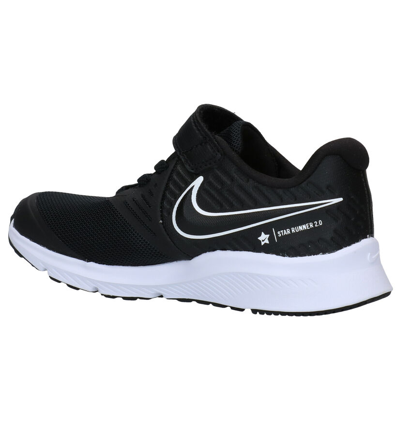 Nike Star Runner 2 Zwarte Sneakers in stof (277520)