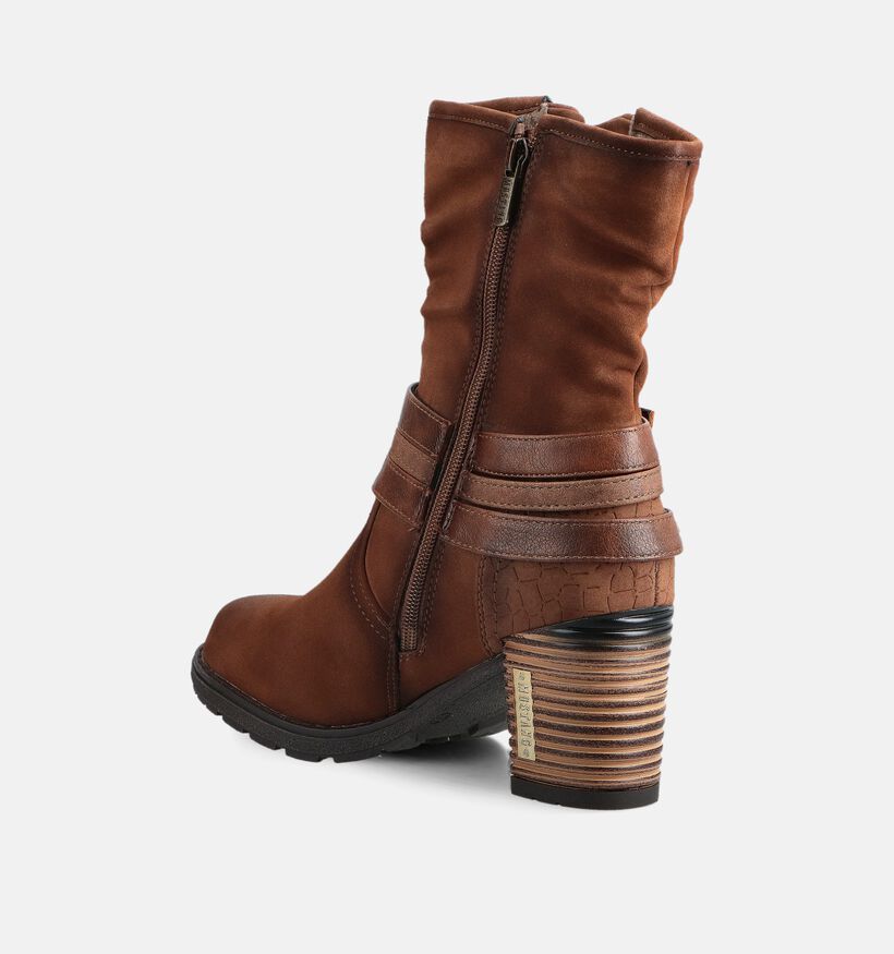Mustang Bottes courtes en Marron pour femmes (363714)