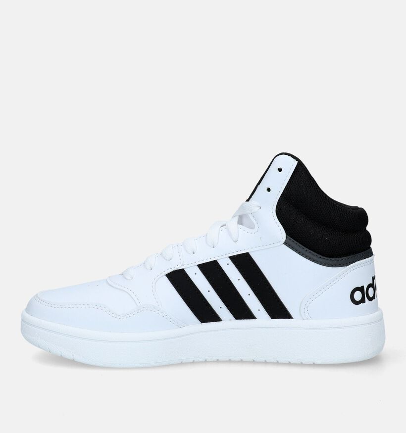 adidas Hoops 3.0 Mid Witte Sneakers voor dames (329411)