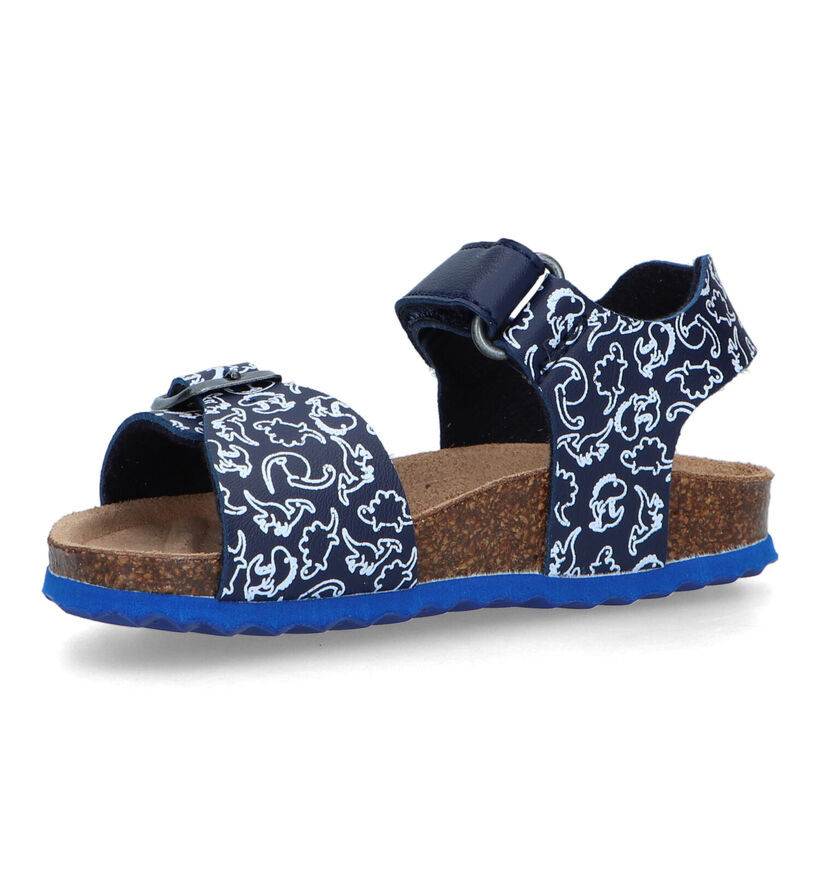 Geox Chalki Blauwe Sandalen in kunstleer (320615)