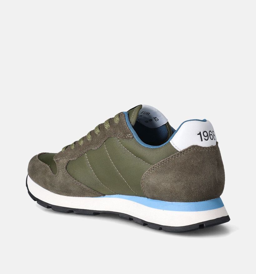 Sun68 Tom Solid Baskets en Vert Khaki pour hommes (351842) - pour semelles orthopédiques