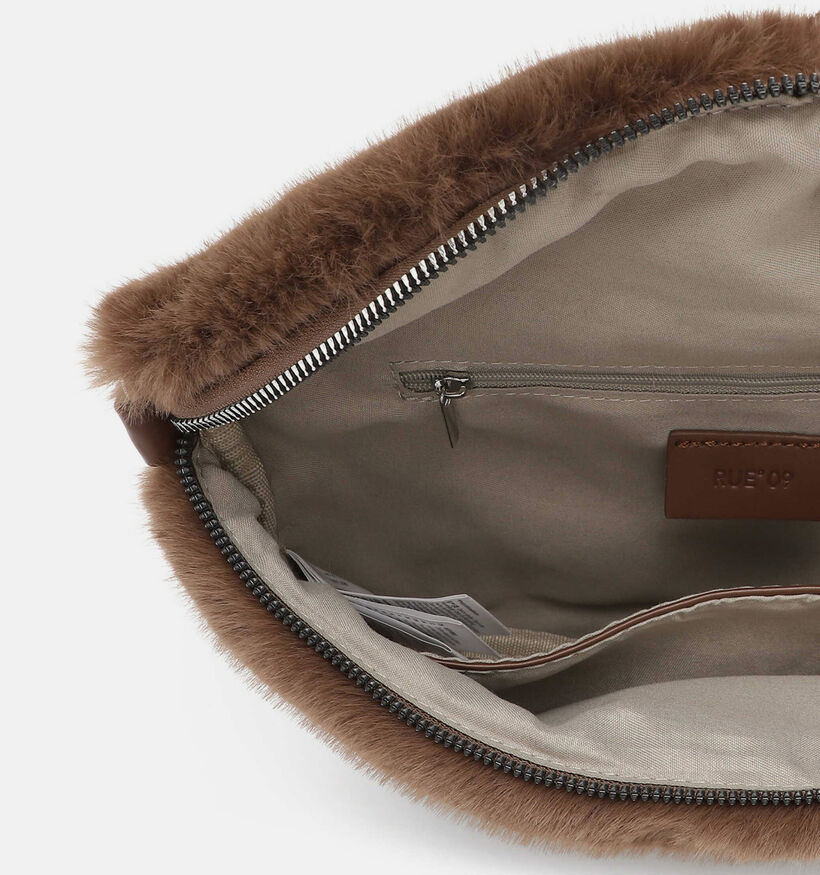 Emily & Noah Grasse Rue 09 Donkerbruine Crossbodytas voor dames (378881)