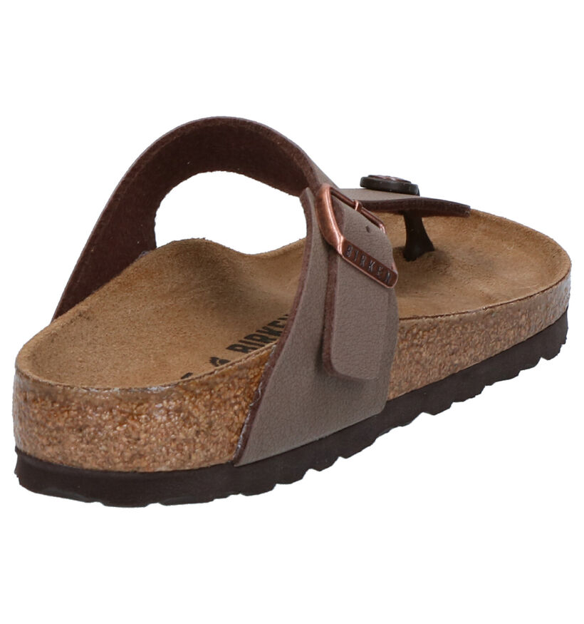 Birkenstock Gizeh Zwarte Teenslippers voor jongens (338075)