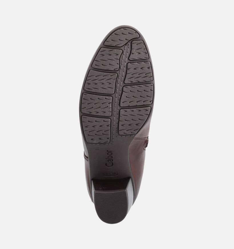 Gabor Best Fitting Bottines &agrave; talons en Cognac pour femmes (380070)