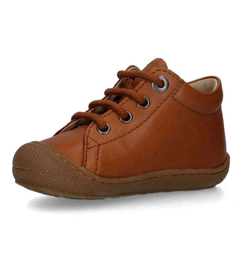 Naturino Cocoon Cognac Babyschoenen voor jongens, meisjes (331496) - geschikt voor steunzolen