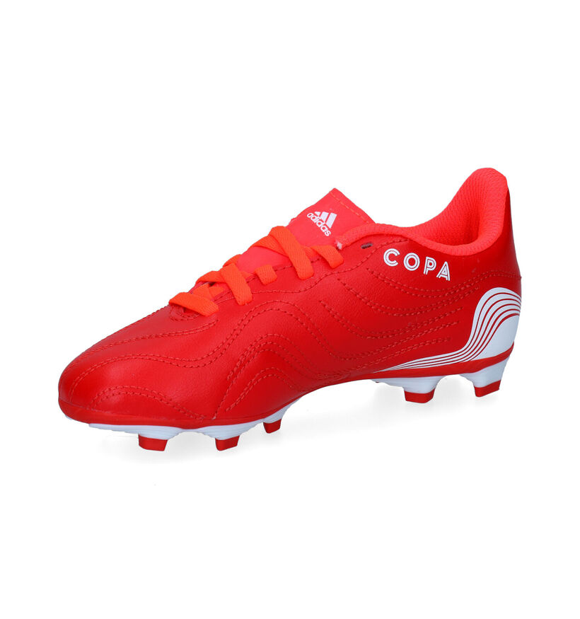 adidas Copa Sense FXG Chaussures de foot en Rouge en simili cuir (293288)