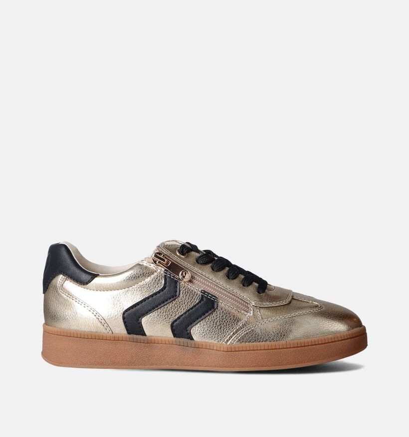 Marco Tozzi Chaussures à lacets en Or/Noir pour femmes (360730) - pour semelles orthopédiques