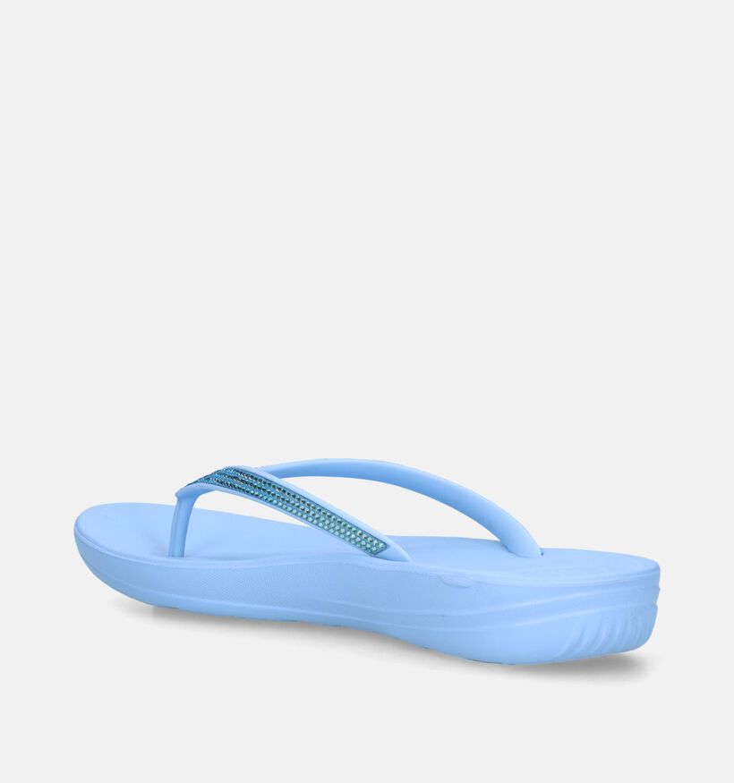 FitFlop Iqushion Ombre Sparkle Tongs en Bleu pour femmes (336952)