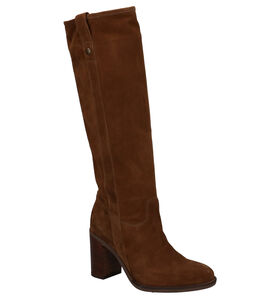 NeroGiardini Bottes hautes en Cognac en daim (283186)