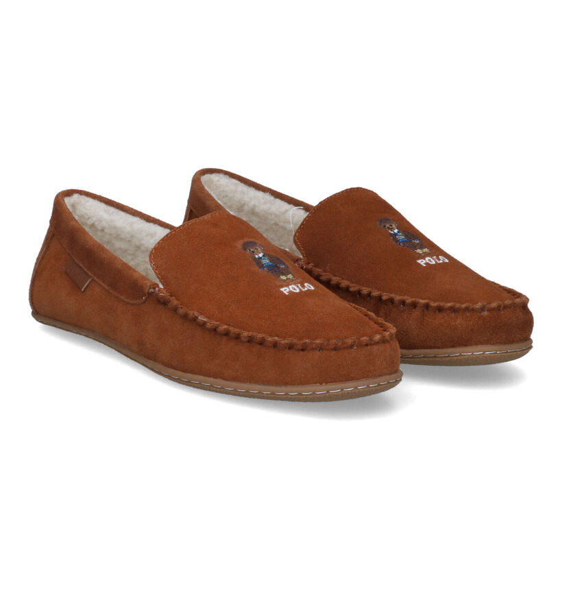 Polo Ralph Lauren Collins Bear Cognac Pantoffels voor heren (313547)