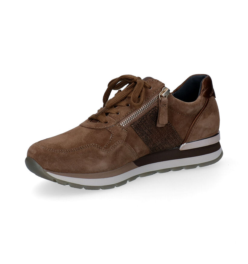 Gabor OptiFit Chaussures à lacets en Brun pour femmes (297237) - pour semelles orthopédiques