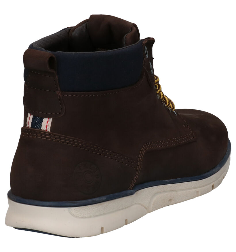 Jack & Jones Tubar Nubuck Bruine Hoge Schoenen in nubuck (278342)