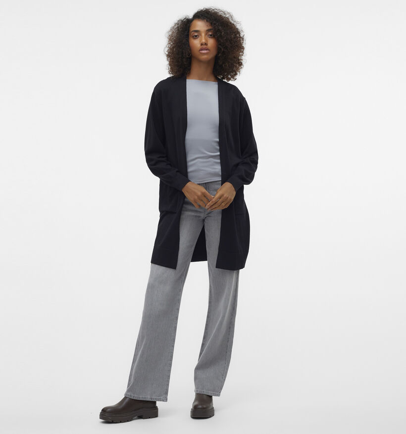 Vero Moda Silje Gilet en Noir pour femmes (361258)