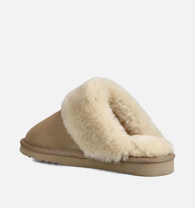 Flurry Pantoufles ouvertes en Beige pour femmes (362520)