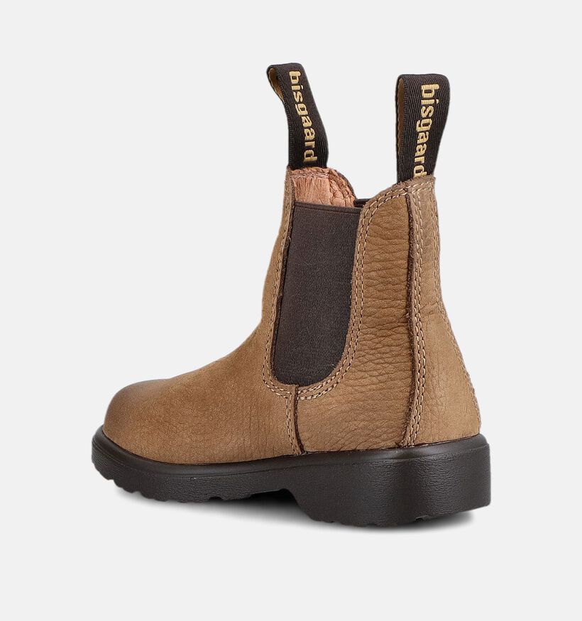 Bisgaard Bottines Chelsea en Marron pour filles, gar&ccedil;ons (388705) - pour semelles orthop&eacute;diques