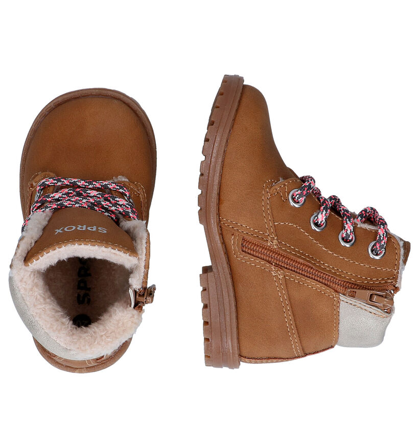 Sprox Cognac Bottines voor meisjes (313592)