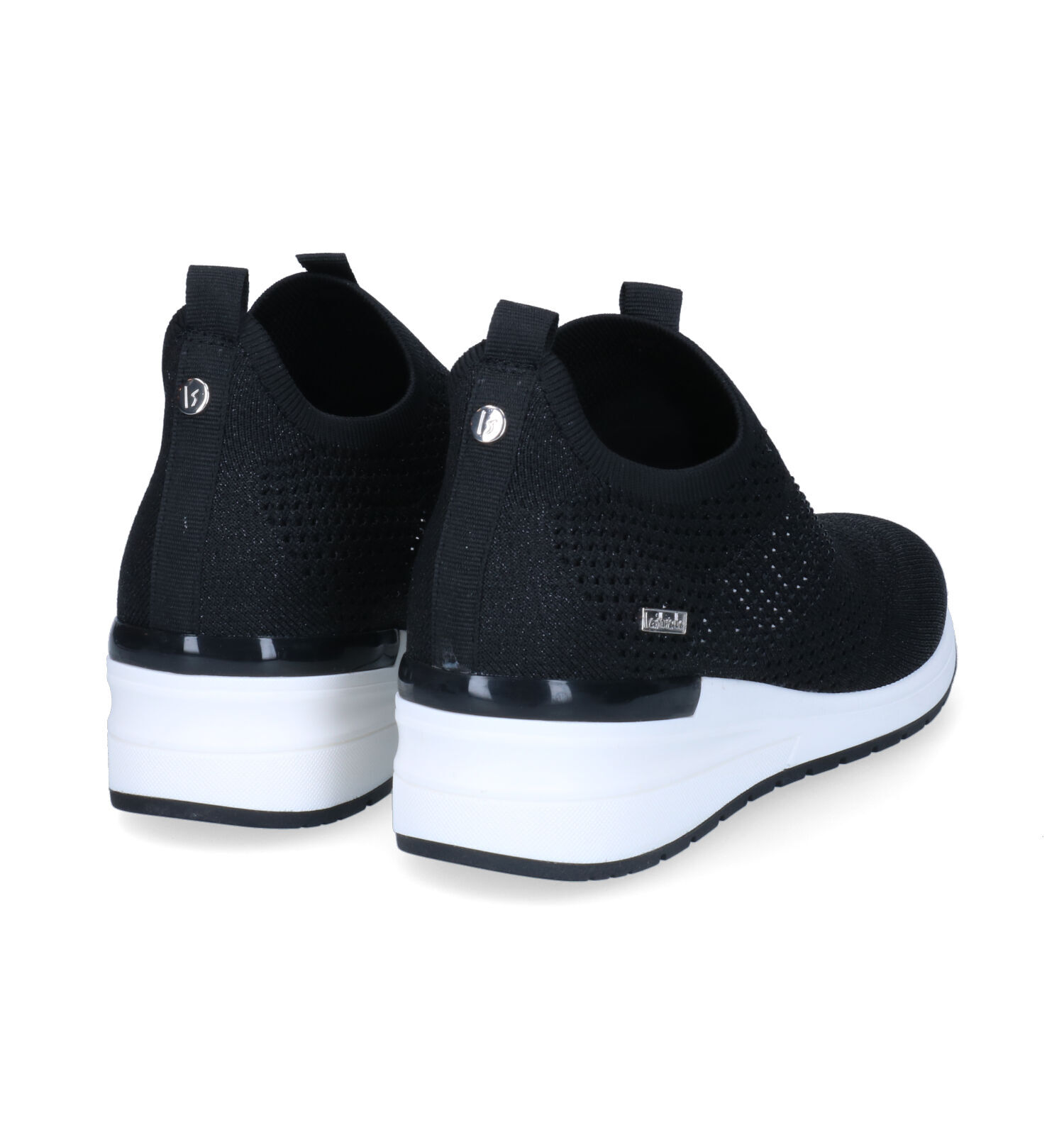La Strada Zwarte Slip On Sneakers Dames Sneakers Online op TORFS.BE