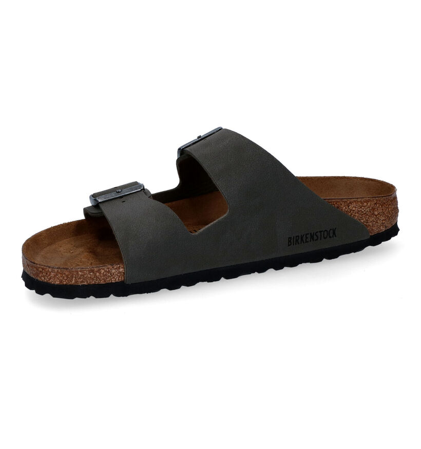 Birkenstock Arizona Vegan Blauwe Slippers voor heren (337864)