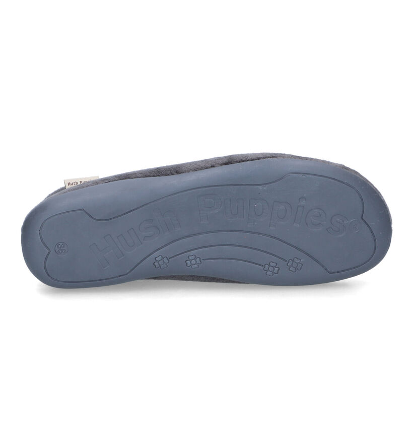 Hush Puppies Olifan Pantoufles en Gris pour femmes (345569)