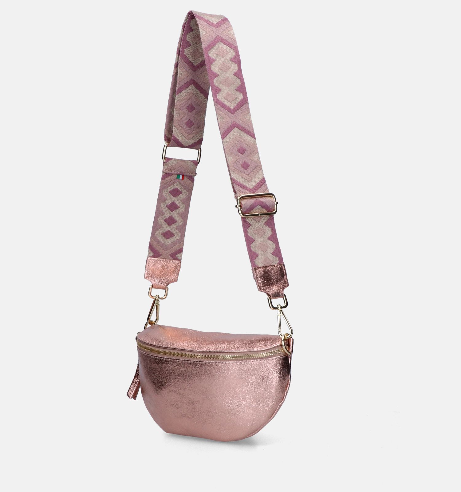 Via Limone Rose gold Crossbody tas Dames Crossbody tassen