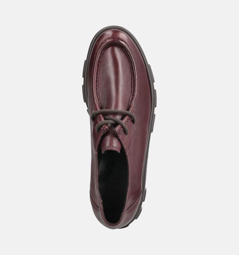 Paul Green Chaussures plates en Bordeaux pour femmes (379777)