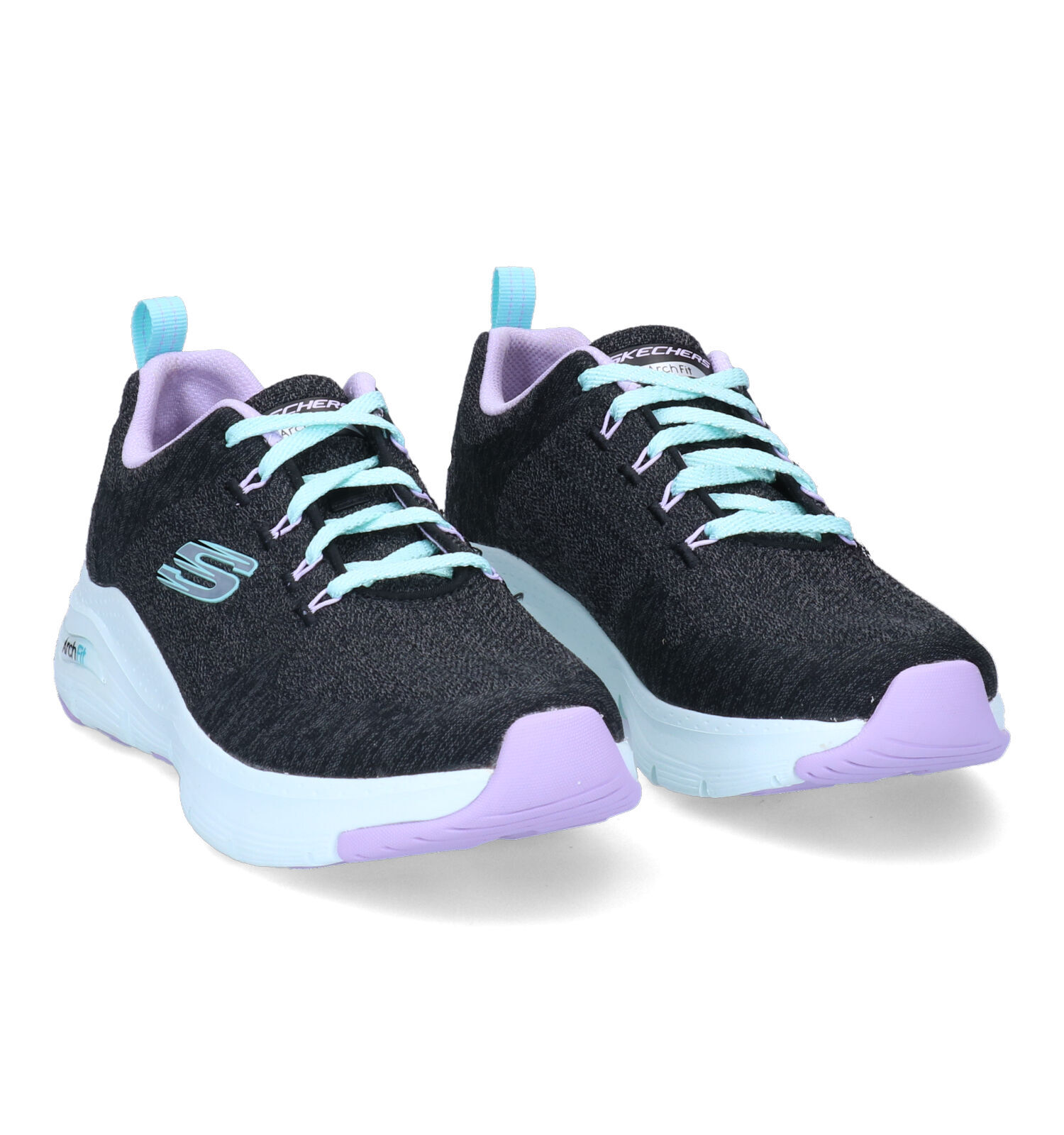 Grijze skechers best sale dames