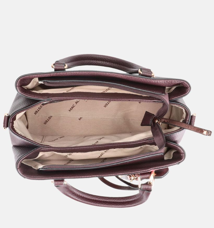 Mac Alyster Sac &agrave; main en Bordeaux pour femmes (381239)