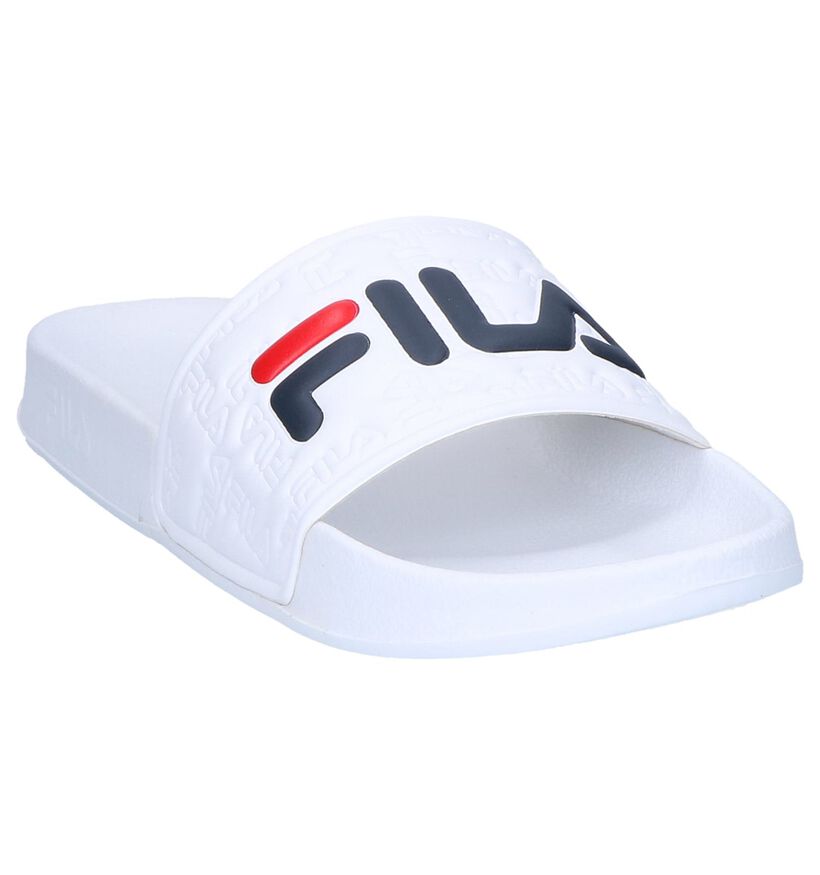 Fila Boardwalk Claquettes de piscine en Blanc, , pdp