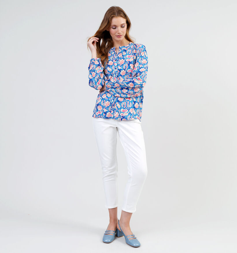 comma casual identity Blauwe Blouse voor dames (341642)
