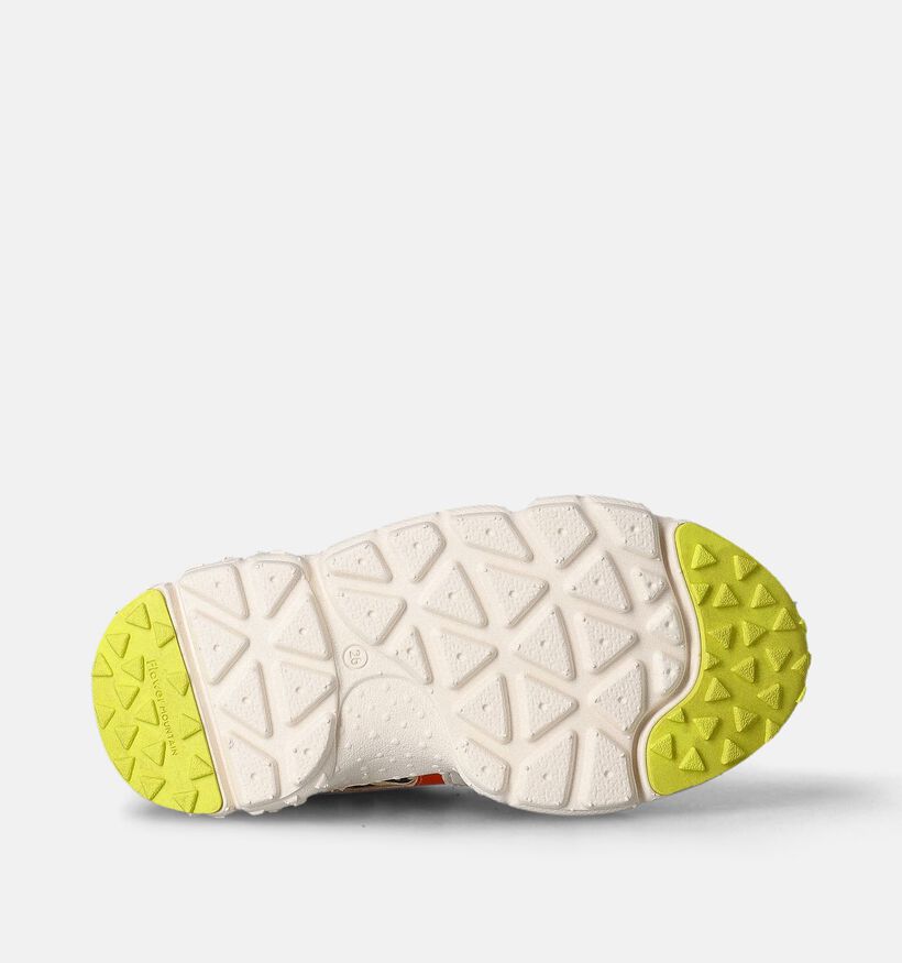 Naturino x Flower Mountain Yamano 3 Baskets en Beige pour filles (357543) - pour semelles orthopédiques