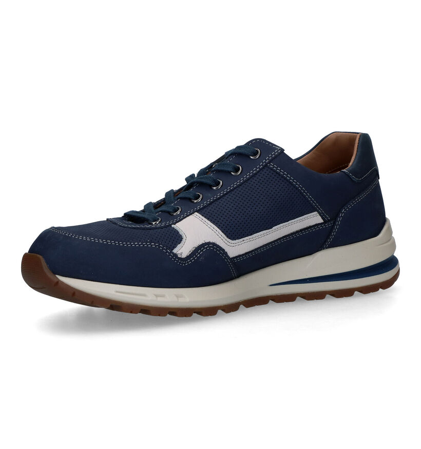 Mephisto Bradley Nomad Chaussures à lacets en Bleu pour hommes (323375) - pour semelles orthopédiques