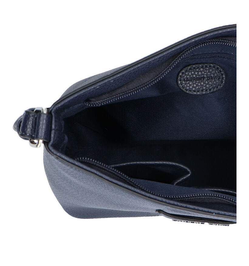 Laurent David Maura Blauwe Crossbody Tas in kunstleer (302364)
