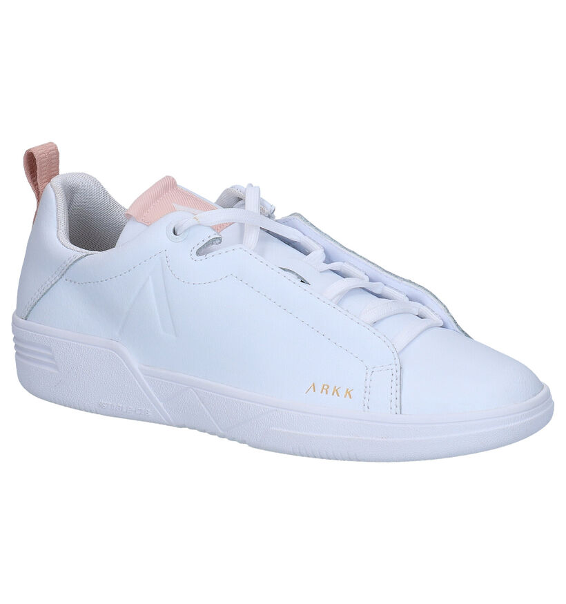 ARKK Uniklass Leather Baskets en Blanc en cuir (270978)