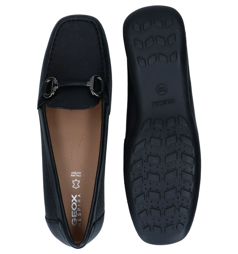 Geox Donna Mocassins en Noir en cuir (277057)
