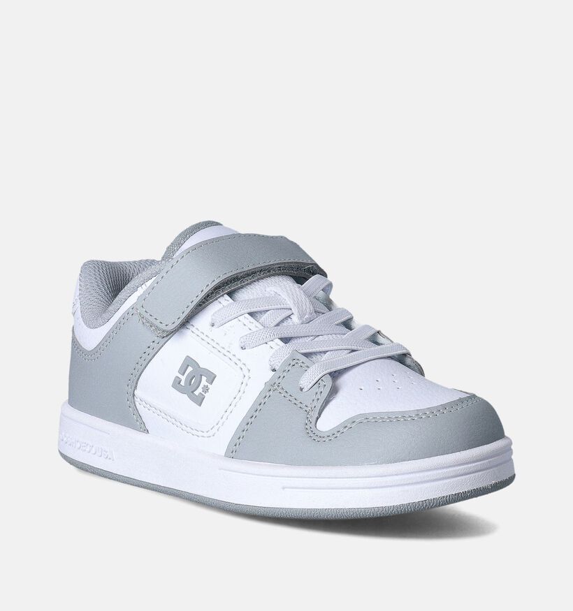 DC Shoes Manteca 4 Baskets de skate en Blanc pour garçons (350859) - pour semelles orthopédiques